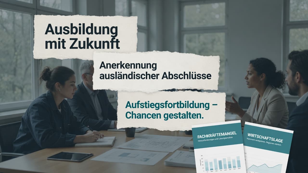 Grafik zu Kammern, Ausbildung und Fachkräftesicherung