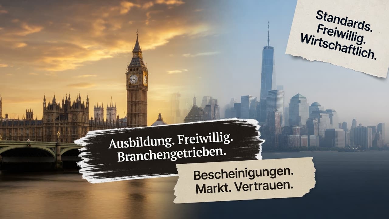 Grafik zu Volkswirtschaften mit freiwilligen Handelskammern statt Pflichtmitgliedschaft