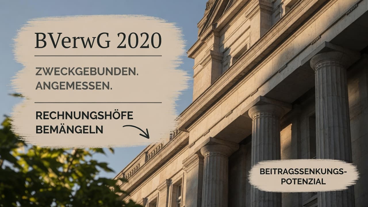 Tresor mit gestapelten Rücklagen einer Kammer, daneben ein Maßstab für angemessene und überhöhte Rücklagenbildung