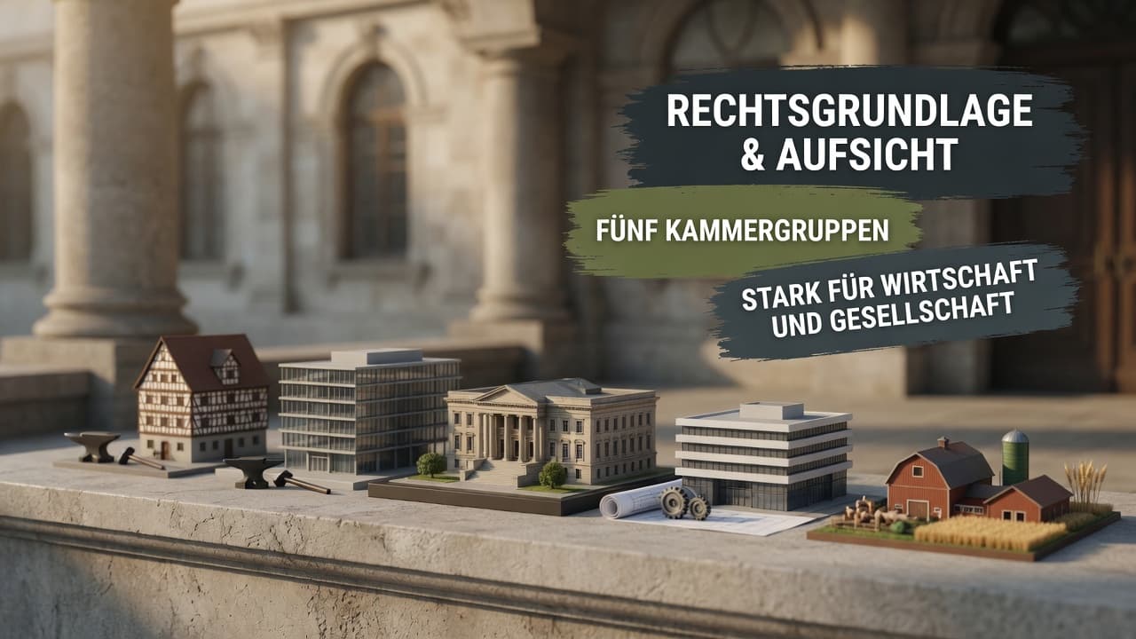 Gruppe moderner Bürogebäude im Geschäftsviertel