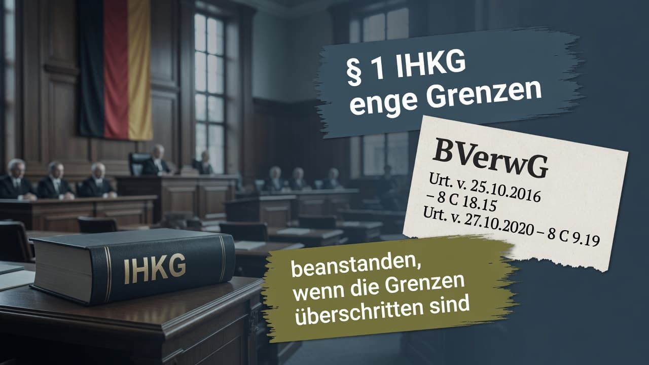 Symbolbild Neutralitätspflicht: Paragraf und Waage trennen den gesetzlichen Aufgabenkreis der Kammer von allgemeinpolitischen Themen